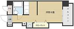ファッションハイツ城山 1Kの間取図画像