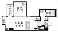 LA-CHIC鹿児島中央3階6.2万円