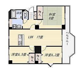 サルヴァトーレ下荒田 3LDKの間取図画像