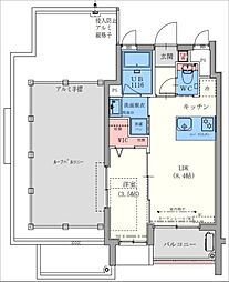 sel 1LDKの間取図画像