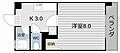エレガント荒田214階3.9万円
