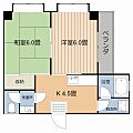 パレス鴨池2階4.8万円