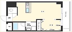 ウイング武 1LDKの間取図画像