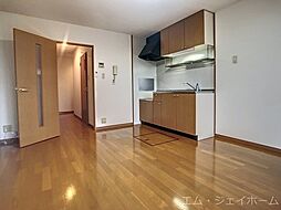 フィールドリバー2号館 6 1階2DKのリビング/ダイニング