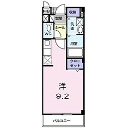間取図画像 ワンルーム