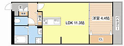 REGINA 1LDKの間取図画像