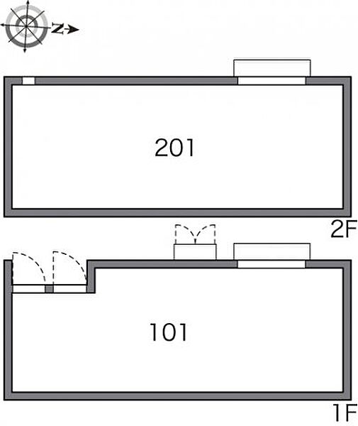 レオネクストササキII 101｜大阪府高槻市東五百住町3丁目(賃貸アパート1K・1階・21.30㎡)の写真 その4