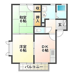 グリーンヒルIIＡ棟 1階/101