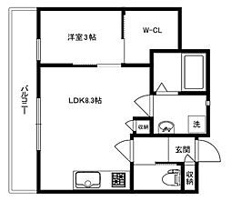 キニスム東五百住 3階