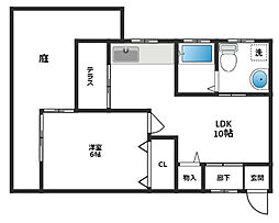 名神コーポ 2階/202