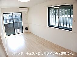 JR湖西線 堅田駅 4.9kmの賃貸アパート 1階1LDKのリビング/ダイニング