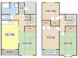 近江鉄道近江本線 水口駅 徒歩17分の賃貸タウンハウス