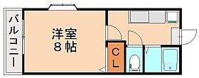 グリーンピアM  ｜ 福岡県北九州市八幡西区藤原2丁目（賃貸アパート1K・2階・22.08㎡） その2