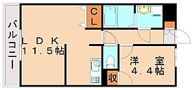 MDIカーサラヴァンダ黒崎  ｜ 福岡県北九州市八幡西区陣山3丁目（賃貸マンション1LDK・4階・40.02㎡） その2