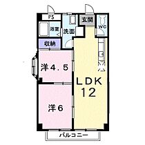 エルシャルマン  ｜ 福岡県北九州市若松区片山1丁目（賃貸アパート2LDK・2階・48.85㎡） その2