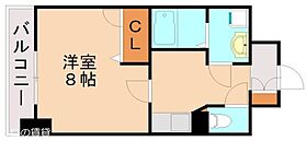 グランハイアット  ｜ 福岡県北九州市八幡西区岸の浦1丁目（賃貸マンション1K・8階・27.38㎡） その2