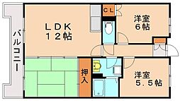 🉐敷金礼金0円！🉐リバーコーポラスOND