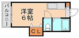 福岡県遠賀郡水巻町頃末北1丁目（賃貸アパート1K・1階・17.39㎡） その2