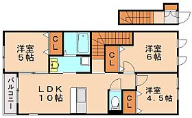 グリーンガーデン・H  ｜ 福岡県北九州市八幡西区下畑町（賃貸アパート3LDK・2階・61.55㎡） その2