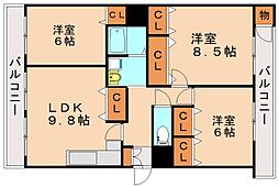 筑豊本線 本城駅 徒歩18分