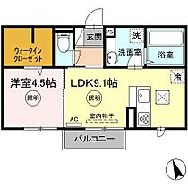 D-room本城　A  ｜ 福岡県北九州市八幡西区本城1丁目（賃貸アパート1LDK・1階・37.59㎡） その2