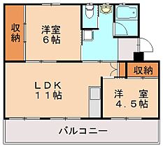 福岡県北九州市八幡西区本城3丁目（賃貸マンション2LDK・3階・53.96㎡） その2