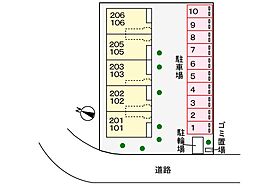 カルム岩瀬  ｜ 福岡県中間市岩瀬3丁目（賃貸アパート1LDK・2階・44.39㎡） その10