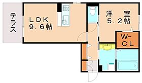 シャルマン萩原  ｜ 福岡県北九州市八幡西区萩原1丁目（賃貸アパート1LDK・1階・40.00㎡） その2