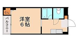 サンハイツ堺 1Kの間取図画像