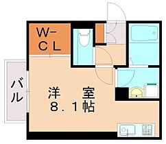 インペリアル大賀IV  ｜ 福岡県北九州市八幡西区東折尾町（賃貸アパート1R・2階・25.28㎡） その2