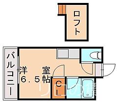 ベルコート折尾  ｜ 福岡県北九州市八幡西区大膳2丁目（賃貸アパート1R・2階・14.00㎡） その2