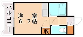 福岡県北九州市八幡西区青山3丁目（賃貸マンション1R・3階・22.40㎡） その2