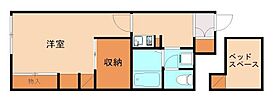 福岡県遠賀郡水巻町吉田西4丁目（賃貸アパート1K・1階・23.61㎡） その2