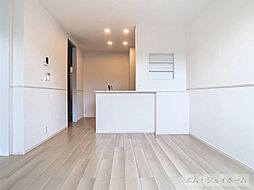 ウィズ・テール南彦根1号館 202 2階1LDKのリビング/ダイニング