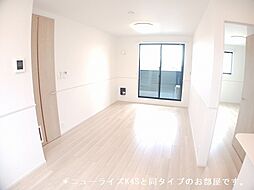 クレール聖和Ｃ 202 2階2LDKのリビング/ダイニング