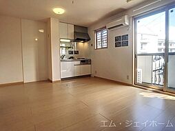 ウィン オカダヤ 206 2階ワンルームのリビング/ダイニング