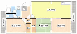 グランバリュー 3LDKの間取図画像