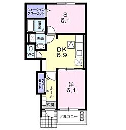 間取図画像 1SDK