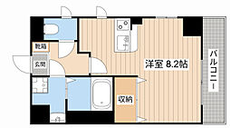 KDXレジデンス南草津 ワンルームの間取図画像