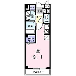 間取図画像 ワンルーム
