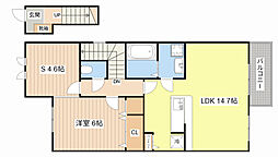 間取図画像 1SLDK