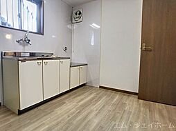 コーポ平方湖岸 101 1階2Kのリビング/ダイニング