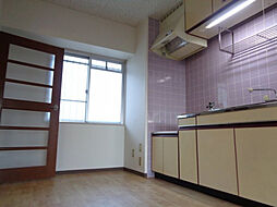 JR草津線 甲西駅 徒歩8分の賃貸マンション 5階2DKのリビング/ダイニング