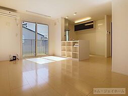 JR北陸本線 長浜駅 3.3kmの賃貸アパート 2階2LDKのリビング/ダイニング