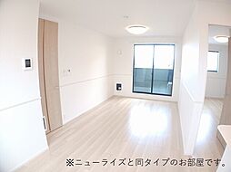 近江鉄道近江本線 水口駅 徒歩24分の賃貸アパート 2階2LDKのリビング/ダイニング