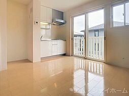 JR湖西線 堅田駅 徒歩20分の賃貸アパート 2階ワンルームのリビング/ダイニング