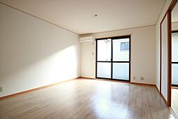 JR湖西線 おごと温泉駅 徒歩4分の賃貸アパート 1階2LDKのリビング/ダイニング