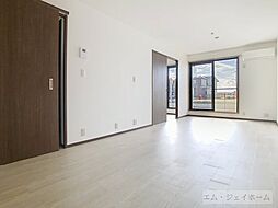 JR東海道・山陽本線 野洲駅 4.4kmの賃貸アパート 2階1LDKのリビング/ダイニング