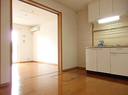 JR湖西線 近江今津駅 徒歩24分の賃貸アパート 1階2DKのリビング/ダイニング