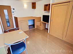 JR東海道・山陽本線 彦根駅 徒歩22分の賃貸アパート 1階1Kのリビング/ダイニング